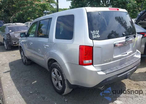 2012 Honda Pilot Ex-L from USA, damaged, VIN 5FNYF3H54CB019160